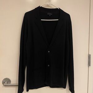 Lanvin navy knit Merino Cardigan